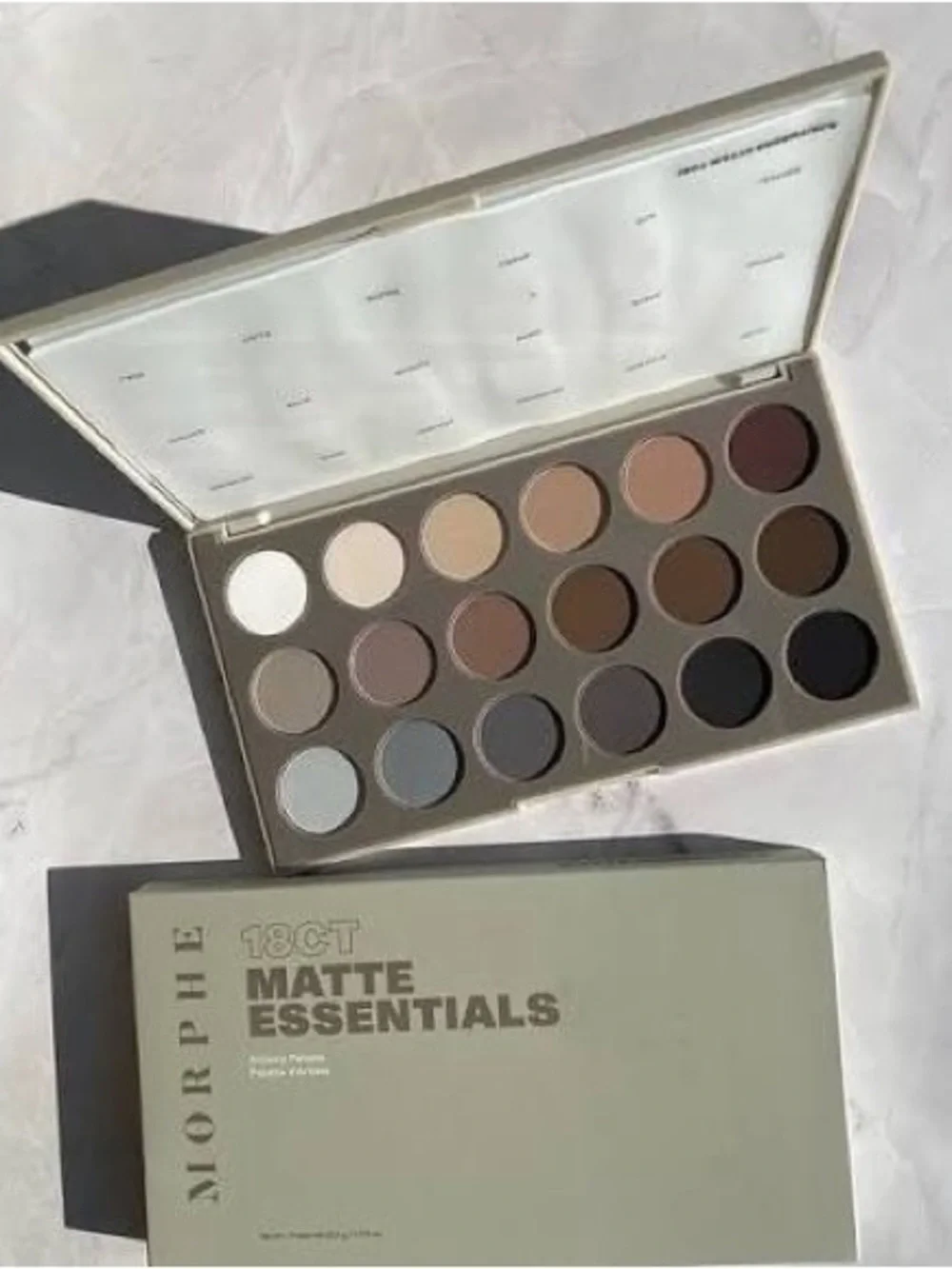 Morphe 18ct Matte Eyeshadow Palette